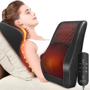 Bassico Back Massager with Heat, Massagers for Neck and Back